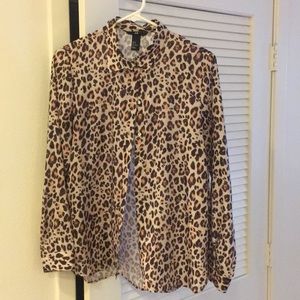 Leopard Blouse